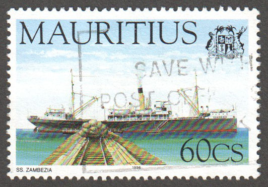 Mauritius Scott 829 Used - Click Image to Close